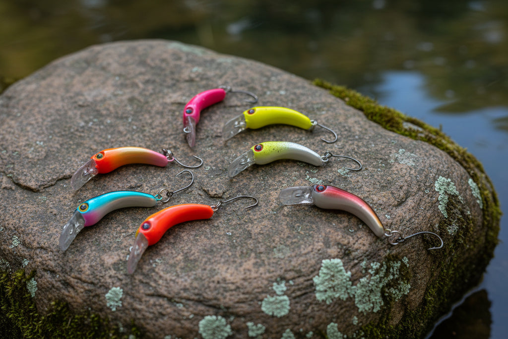 Angel Köder 4cm/1.4g 5Stk Künstliche Minnow Köder Mit Harken Für Hecht/Barsch/Forelle