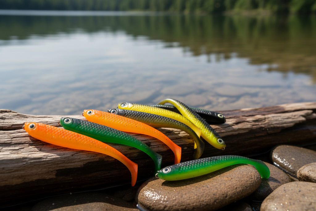 Gummi Köder 9,5cm/5,5g Hecht,Barsch etc. Jig Köder mit Einführungsschlitz