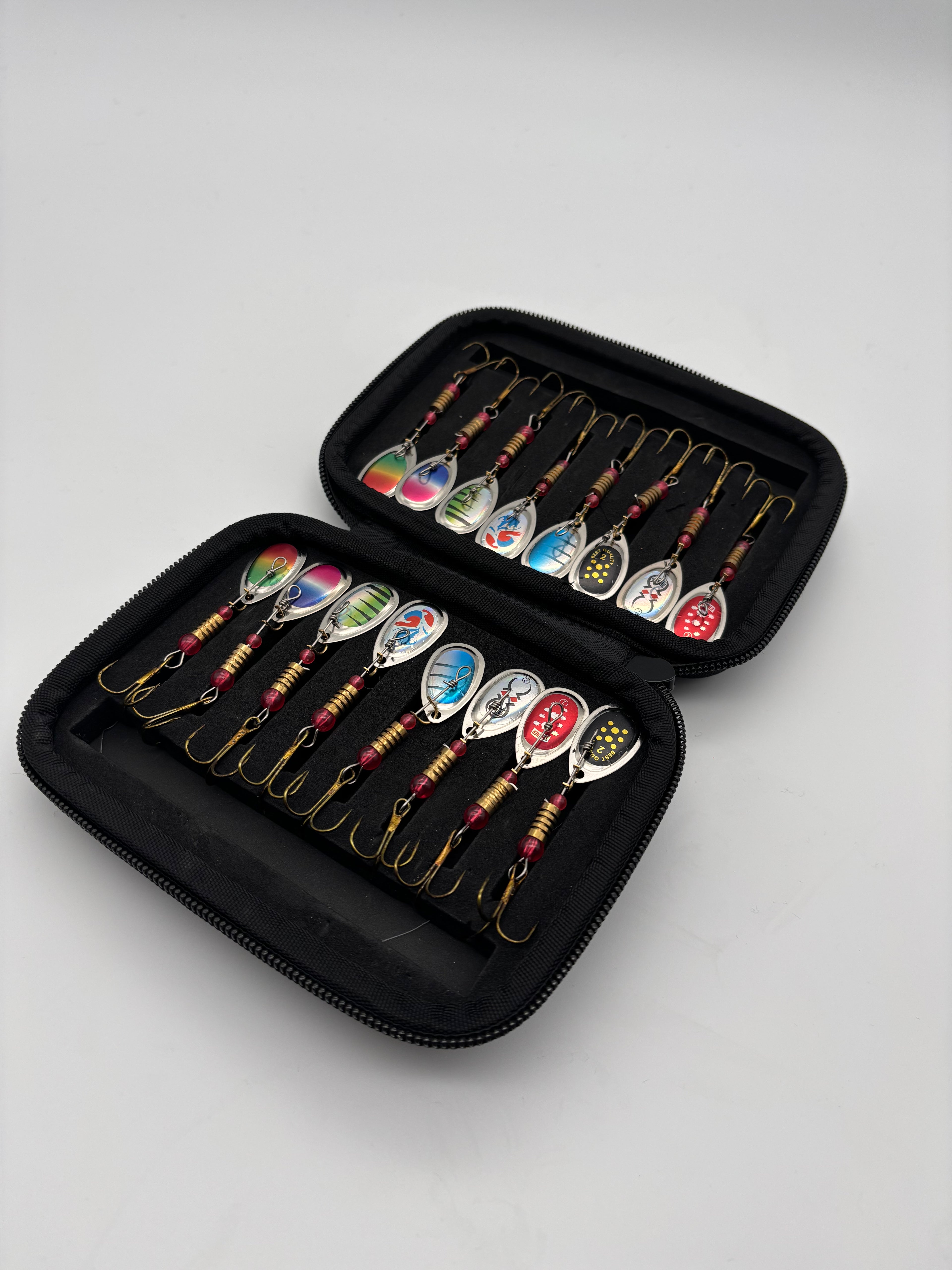 Kogha 16 Stk Angel Locken Mit Tasche Spoons/Baits