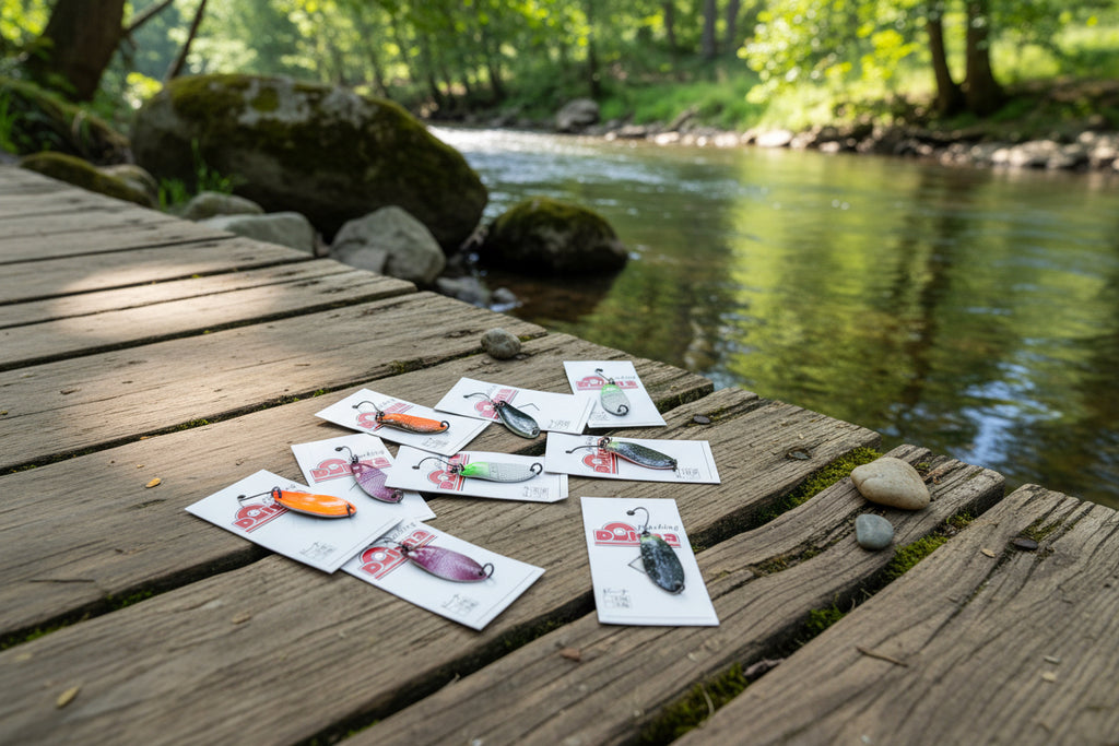 Dohna Spoons Löffelköder ca. 3 g 30 mm für Forelle Barsch Lachs